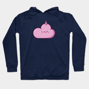 Pink unicorn cloud Hoodie